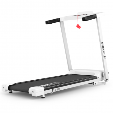Беговая дорожка UNIXFIT ST-440N White в ПОДАРОК коврик 135 см - 7