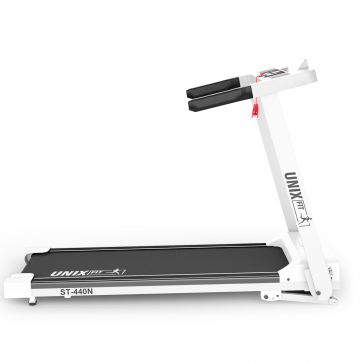 Беговая дорожка UNIXFIT ST-440N White в ПОДАРОК коврик 135 см - 8